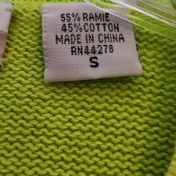 Vintage Classic Marisa Christina Green Golf Course Button Down Sweater Graphic - Picture 5 of 13